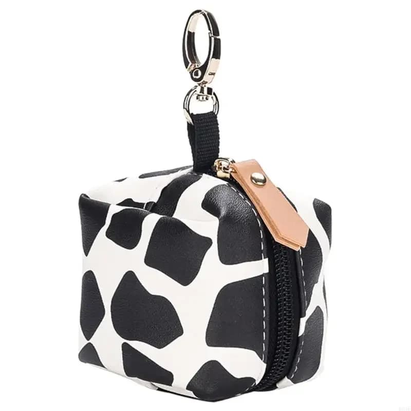 Elegante Borsa Impermeabile in Ecopelle per Genitori - Contiene 2 Ciucci, Chiavi e Trucchi, Adatta per Passeggino con Chiusura Sicura