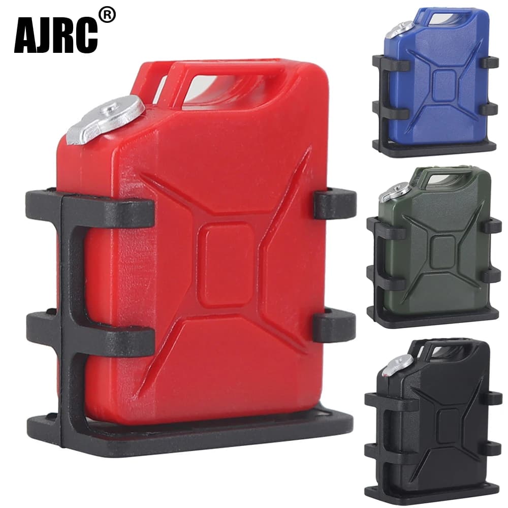 Simulato Abs Serbatoio Carburante Mini Tamburo Olio Accessori Per 1/10 Rc Crawler Auto Scx10 Traxxas Trx4 Rc4wd D90 Tamiya Yikong Mst Vs4-10