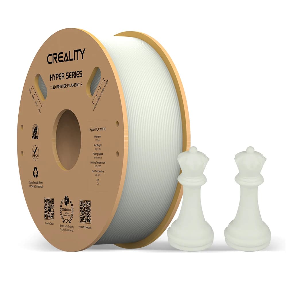 Creality Hyper PLA Filament Up to 600mm/s High Speed 3D Printer Filament PLA Stronger Toughness,Low Stringing ±0.03mm Accuracy