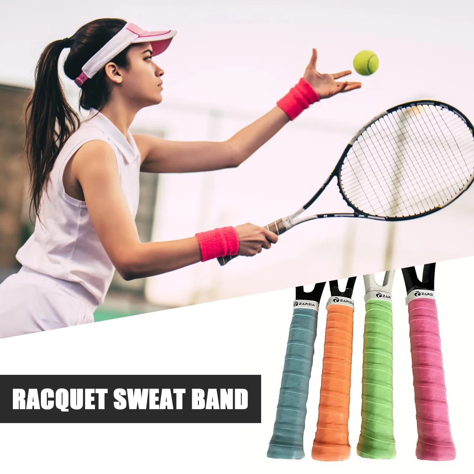Nastri per Impugnatura Racchette da Badminton e Tennis Sottili e Leggeri Resistenti all'Abrasione Adatti per Parchi Giochi all'Aperto e Palestre