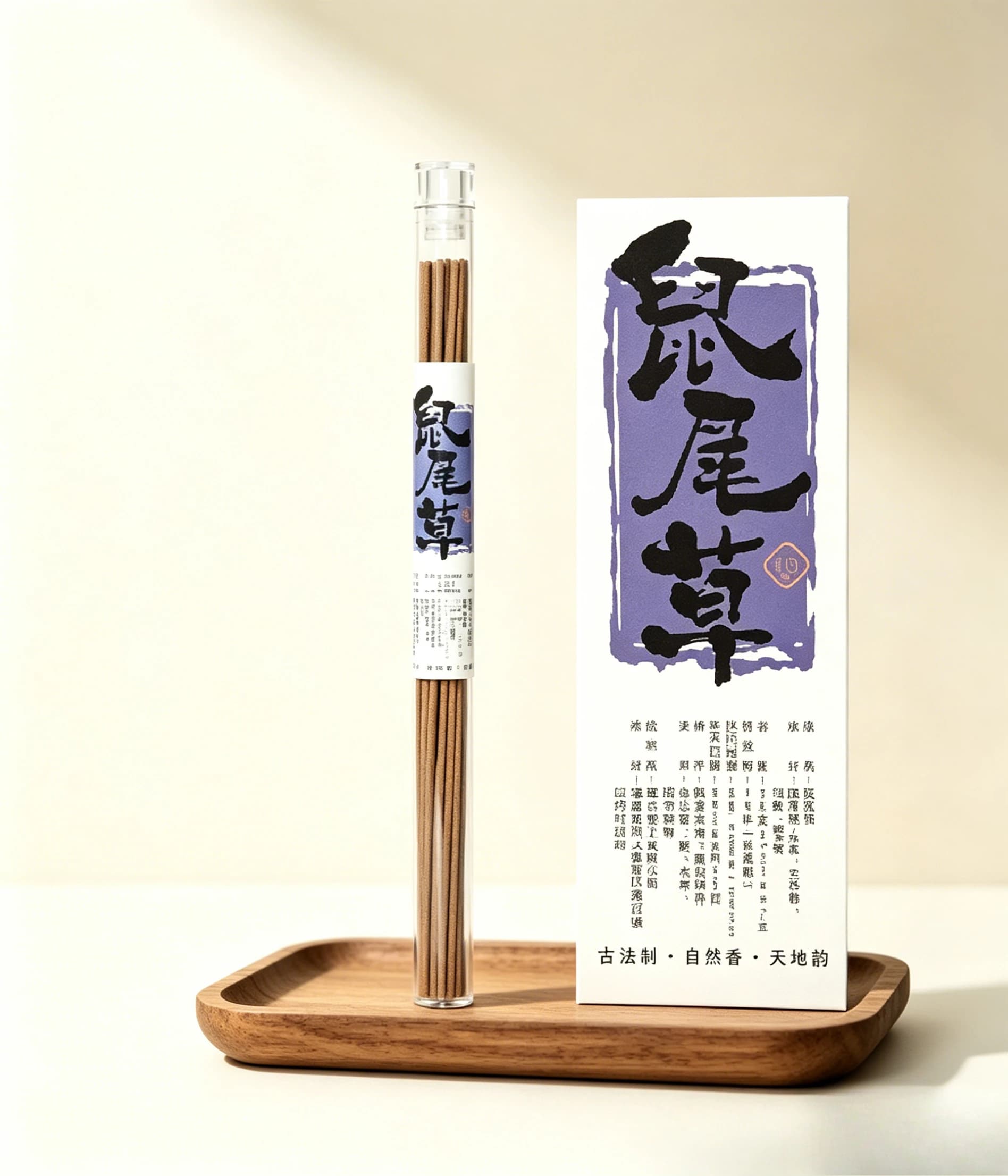 Natural Blue Vervain Incense Sticks 10g with Frankincense Blend for Calming Meditation