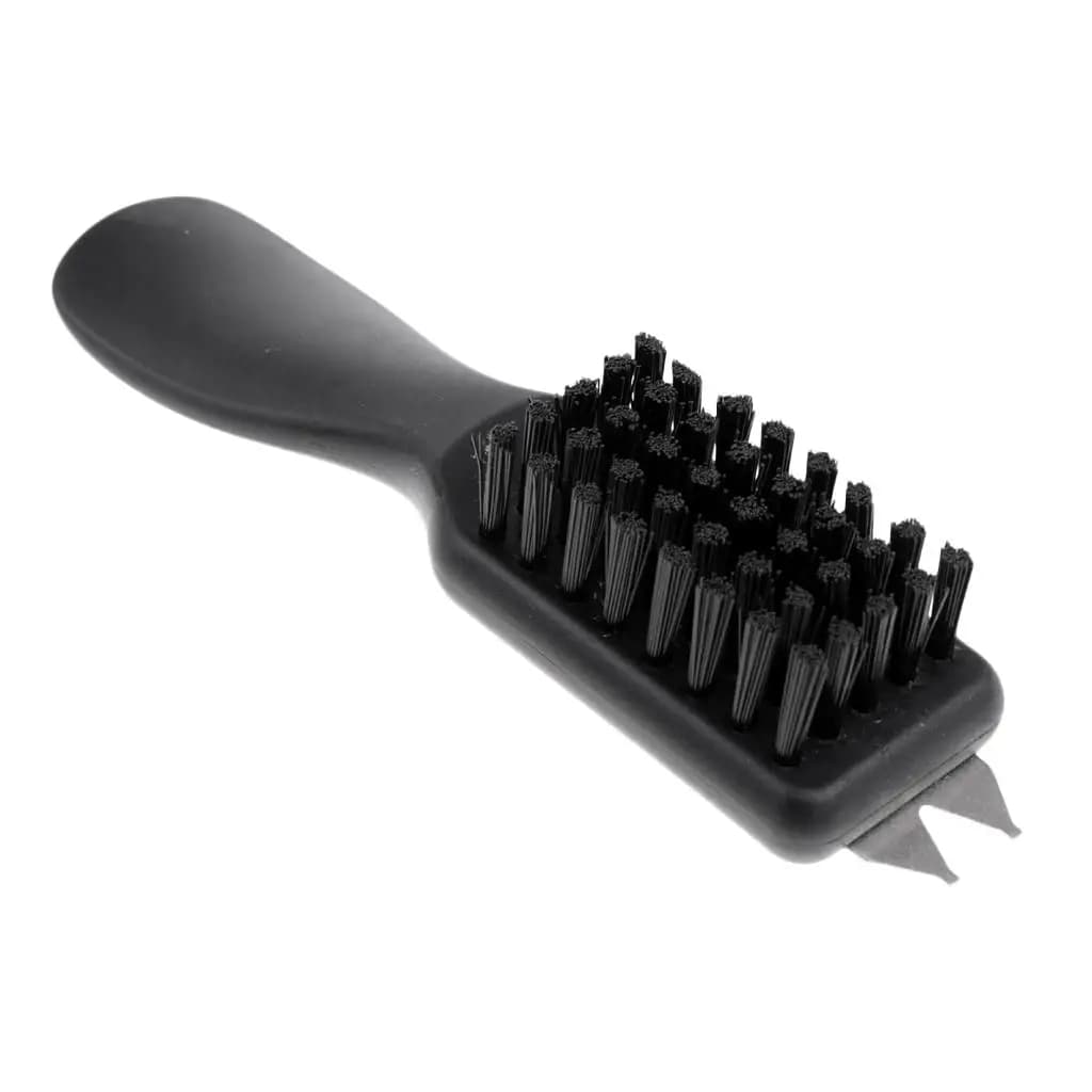 Spazzola per Mazze da Golf con Setole in Nylon Resistenti, Pulitore per Scanalature, Strumento per la Manutenzione delle Scarpe da Golf