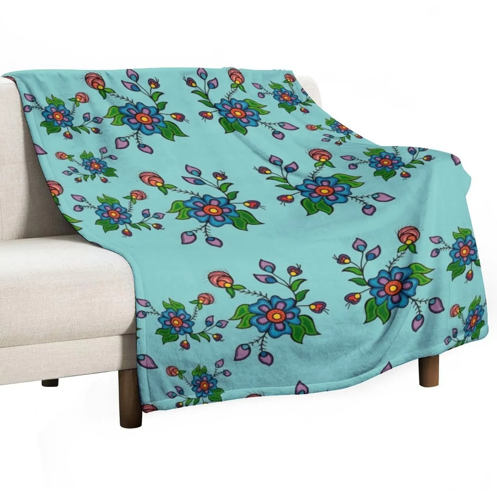 Best Friend Blooming Throw Blanket halloween Retros Decorative Sofa for sofa Sleeping Bag Luxury St Blankets