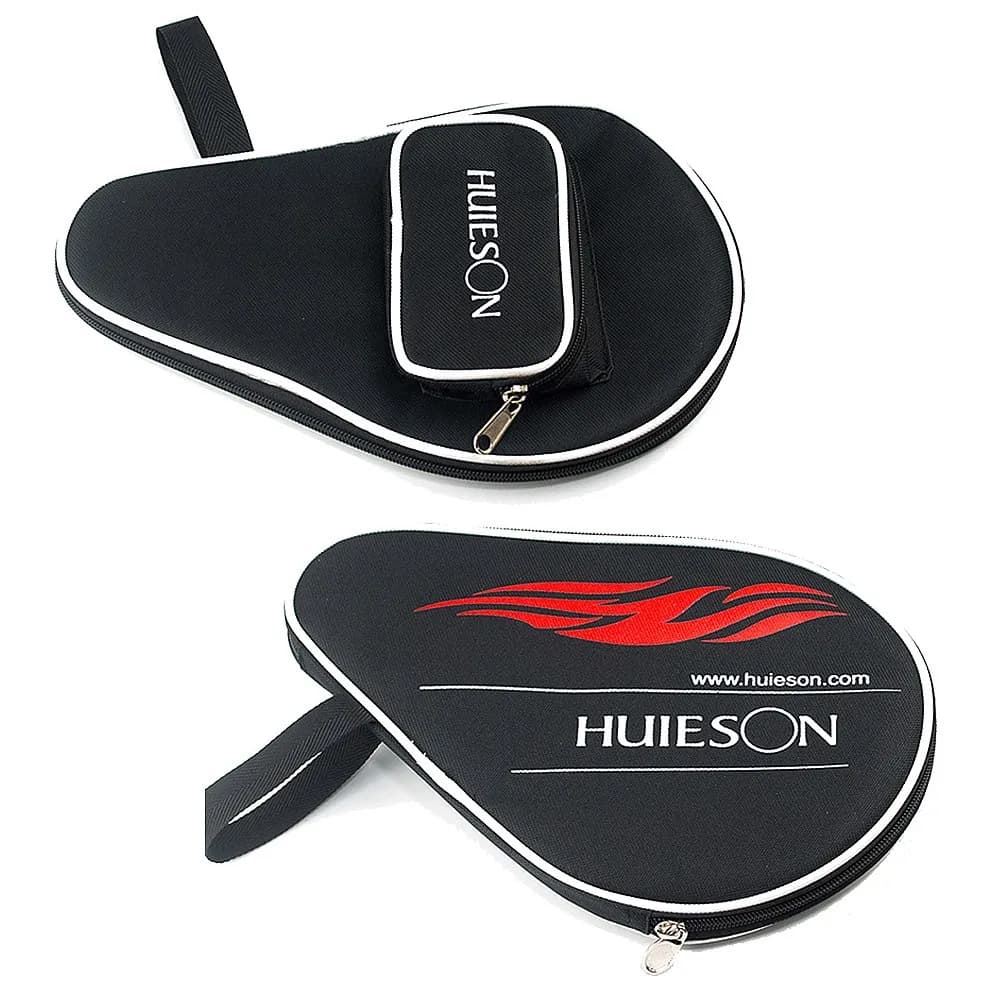 1PC 30x20cm Table Tennis Racket Bag Oxford Cloth Sponge Ping Pong Case Storage for Blade Paddle Balls