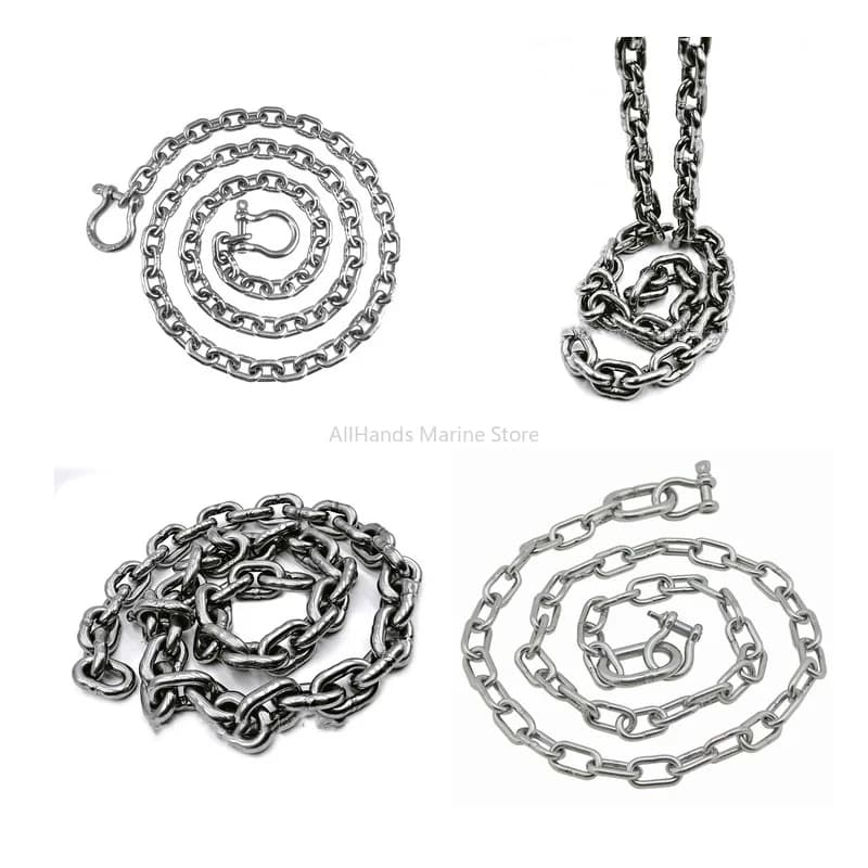 Hot Sale Marine Hardware Accessories Stainless Steel Anchor Chains DIN766 For Boat