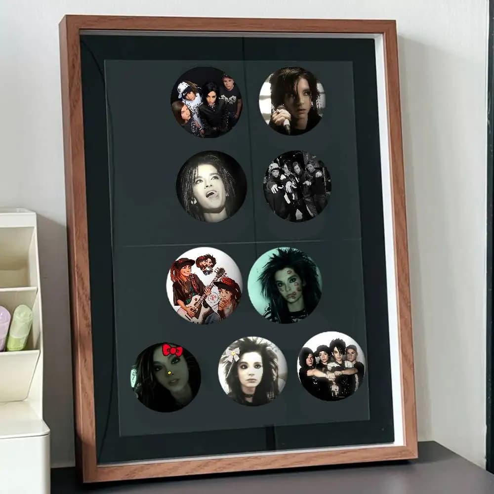 Distintivi Tokio Hotel in latta, spilla morbida, spilla in metallo, accessori personalizzati per gioielli, cappelli, borse, risvolti