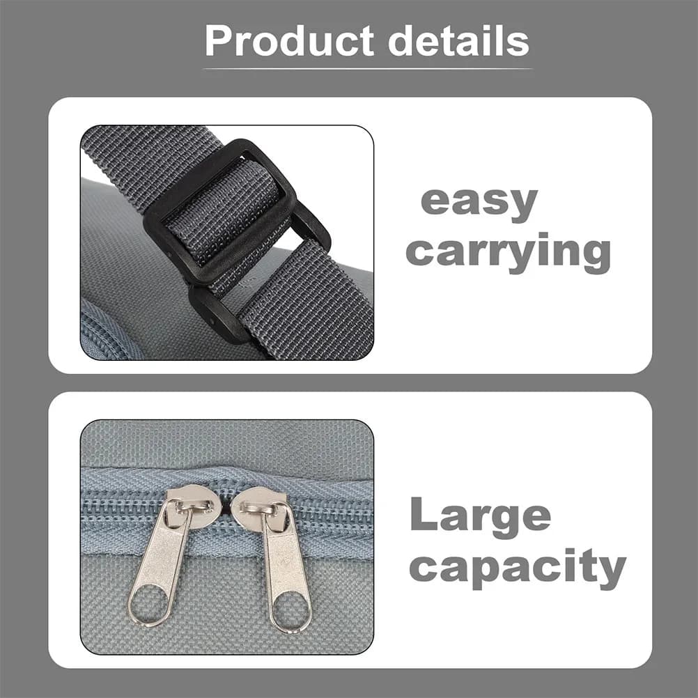 Yoga Mat Holder Oxford Fabric Wear-Resistant Storage Bag Shoulder Strap Lightweight Travel Fitness Mat Carrier