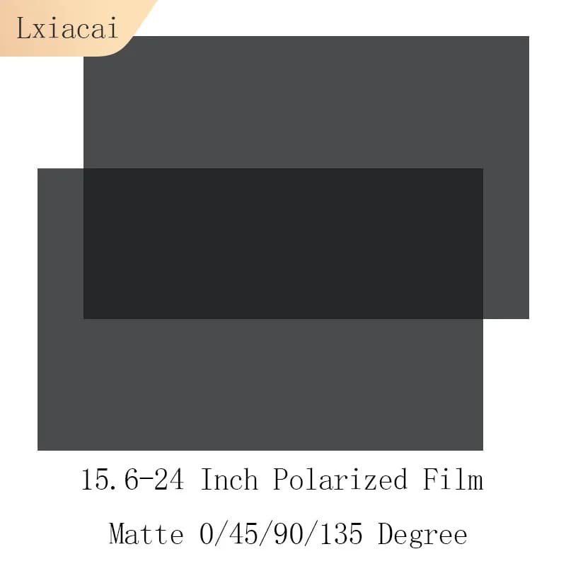 Pellicola adesiva polarizzata con rivestimento protettivo per display LCD di laptop, parti di ricambio per schermi opachi, pellicola polarizzante per notebook, 10 pezzi