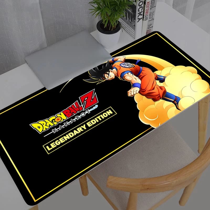 Tappetino per mouse resistente Dragon Ball Large PC Computer Gamer Kawaii Accessori da gioco Mousepad Tastiera Tappetino da scrivania Tappetino da tavolo