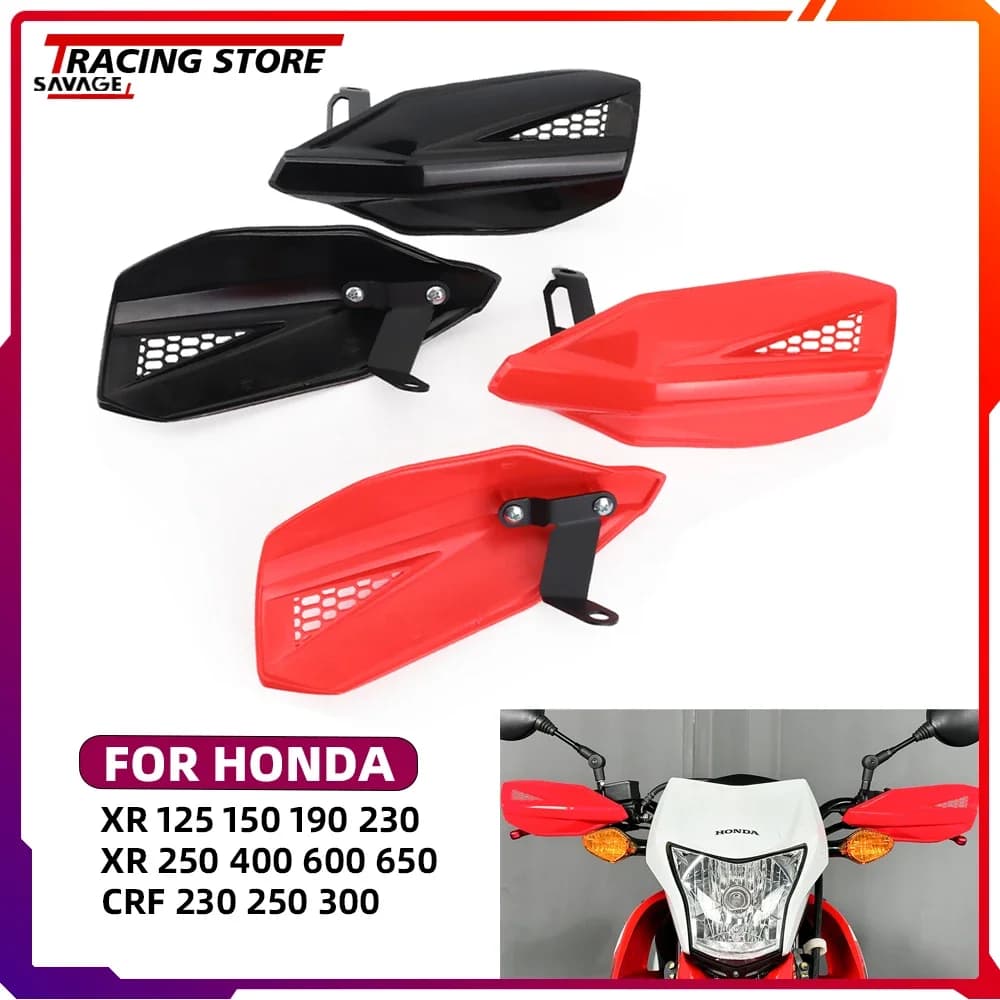Per HONDA XR 125 150 190 230 250 400 600 650 CRF 230 250 300 paramani per manubrio scudo XR CRF protezione per la protezione della mano del motociclo