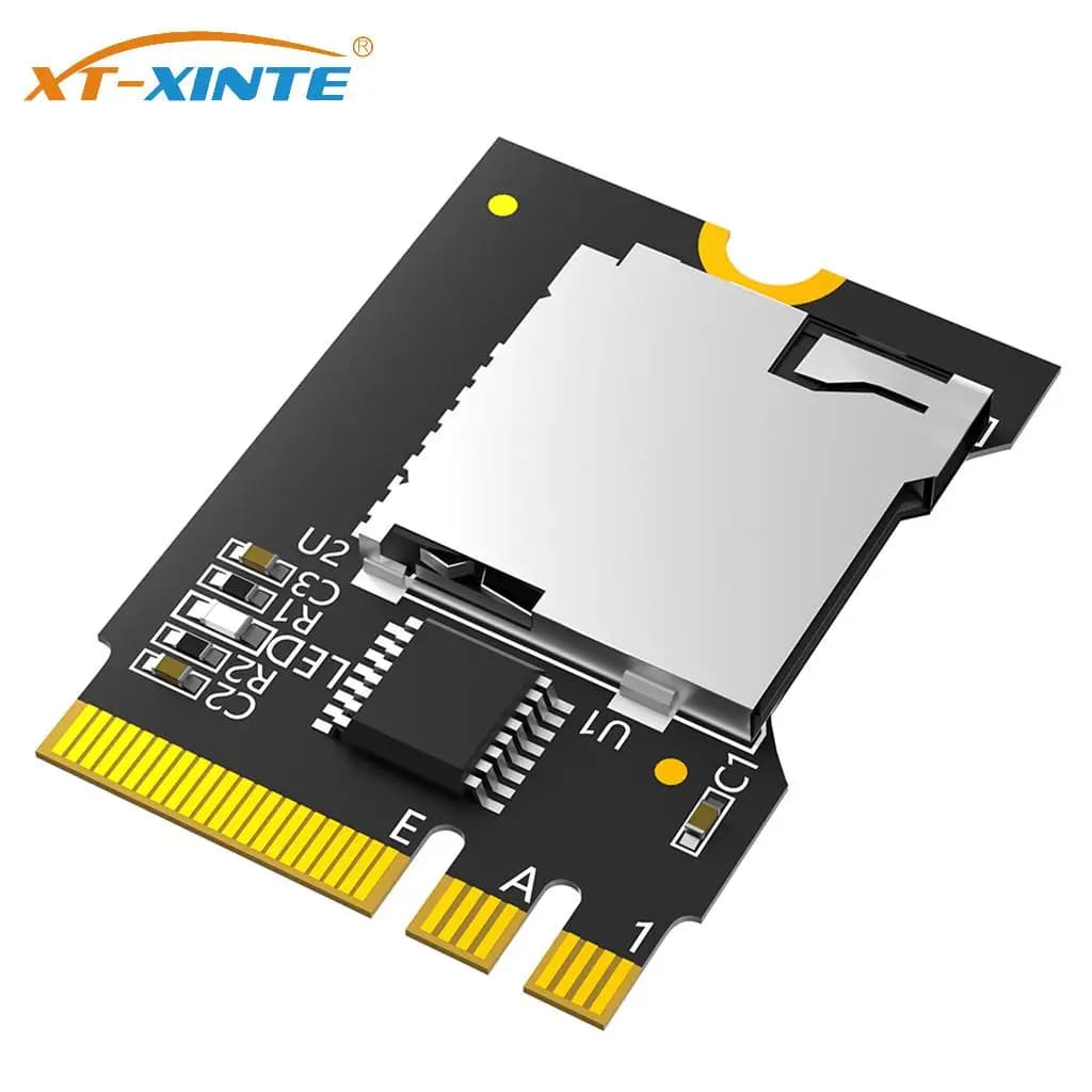 T-flash Card TF SDHC SDXC a NGFF M.2 Key A-E lettore adattatore con indicatore LED convertitore di dimensioni 2230 per Computer portatile