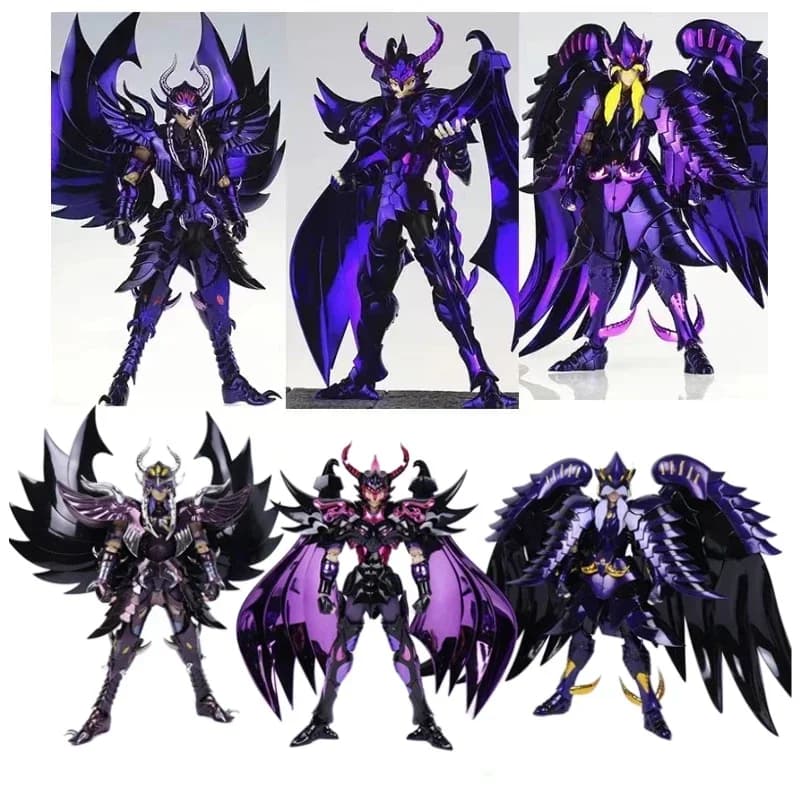 In Stock CS Model Saint Seiya Cloth Myth EX Garuda Aiakos Minos Rhadamanthys Gold Knights of The Zodiac Action Figure Toy Gifts