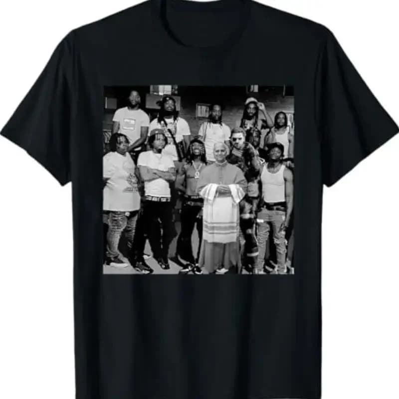 Pope Leo Xiv From Oblock Meme Art T Shirt