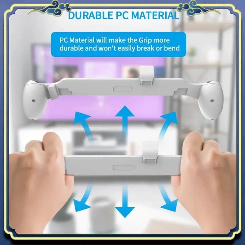Portatile 1 pezzo per Nintendo Switch Custodia OLED Staffa per maniglia Impugnatura in plastica Custodia protettiva Accessori per supporto per console di gioco(