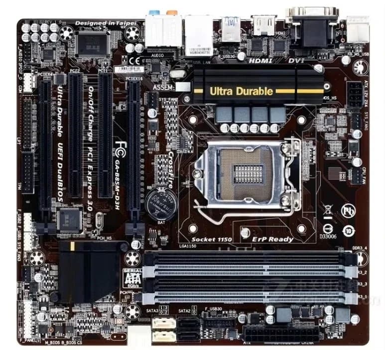 Per Gigabyte B85M-D3H 1150 pin DDR3 scheda principale 4 memoria piccola scheda HDMI