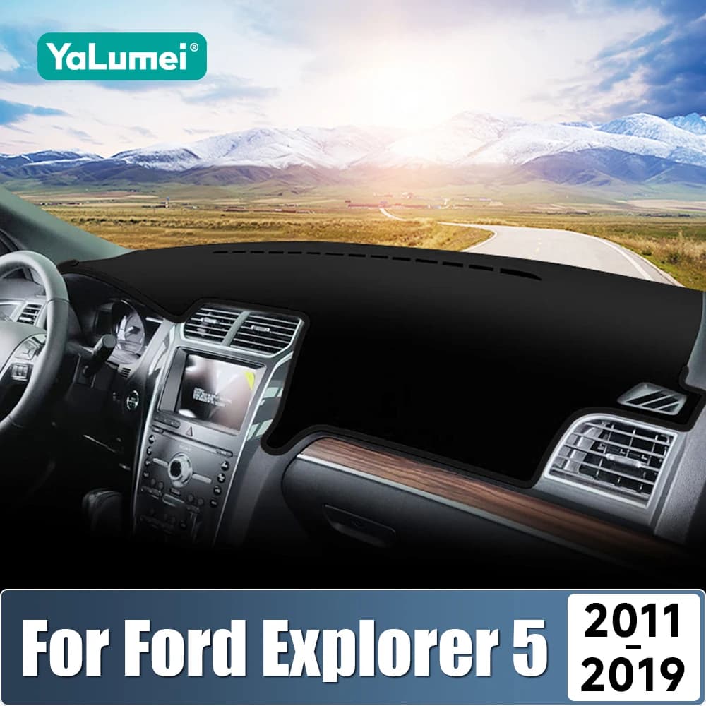 Per Ford Explorer 5 2011-2019 Copertura Parasole per Cruscotto Auto Tappetino Antiscivolo Accessori