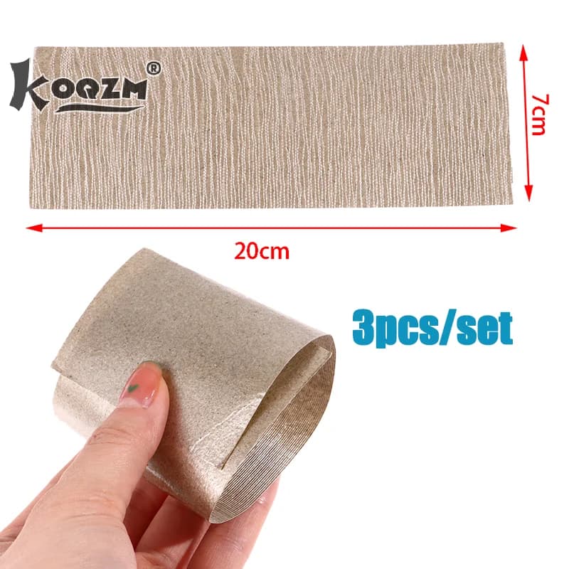 3PCS High Temperature Resistant Insulating Mica Paper For 858 850 852 Welding Hot Air Gun Heater Insulation 20x7CM