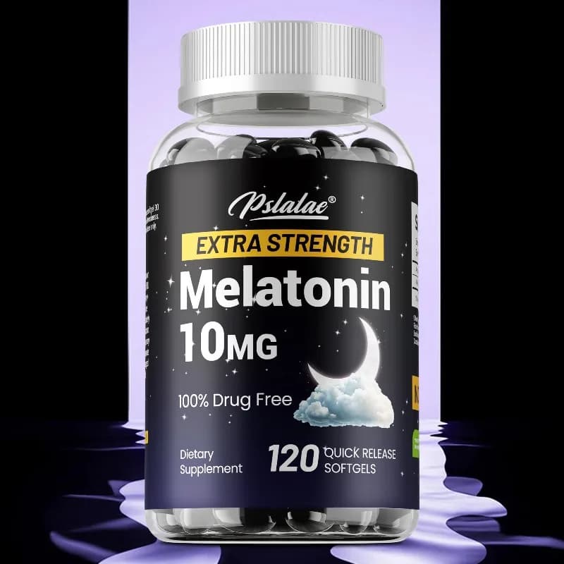 Melatonin for adults 10 Mg, quick dissolution sleep supplement, extra durable melatonin, promotes healthy rest cycles, deep sleep