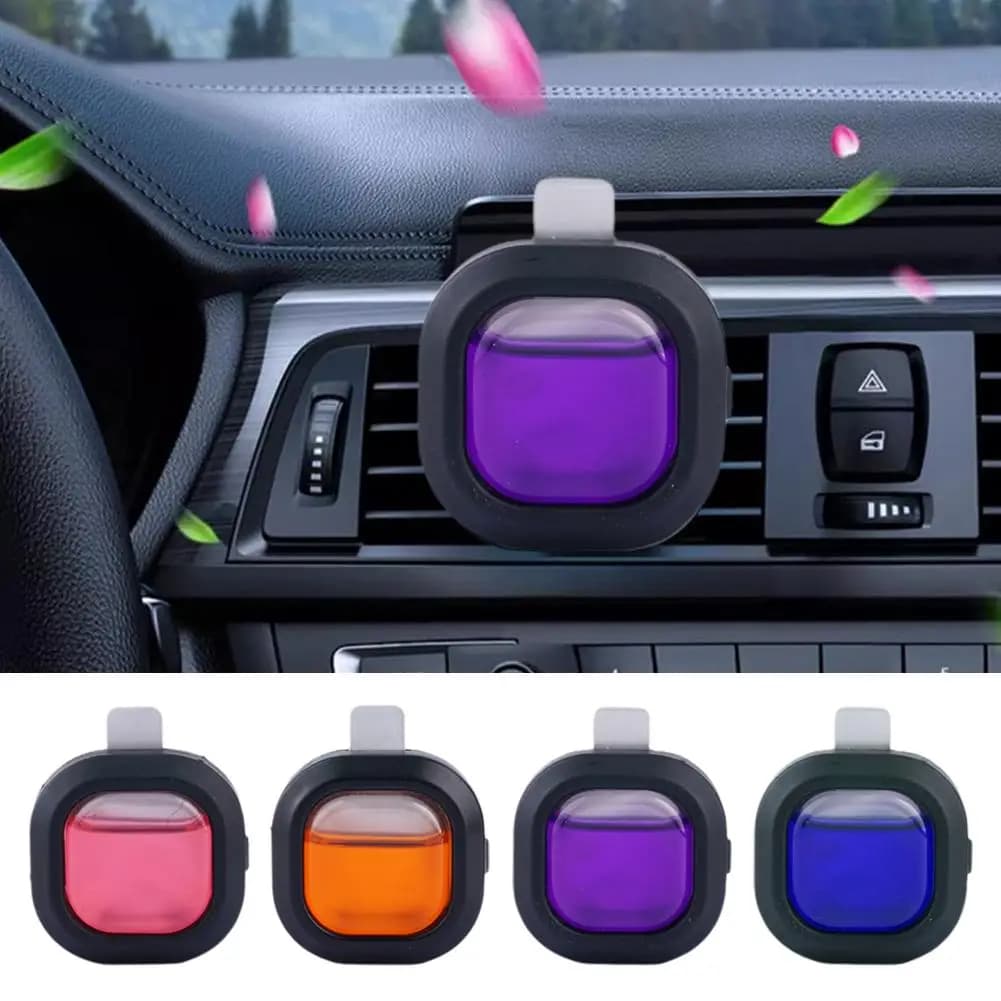 1/2 Pezzi Clip Deodoranti per Auto, Clip Profumate da 15ml a Lunga Durata per Bocchette di Ventilazione, Elimina Odori Liquido