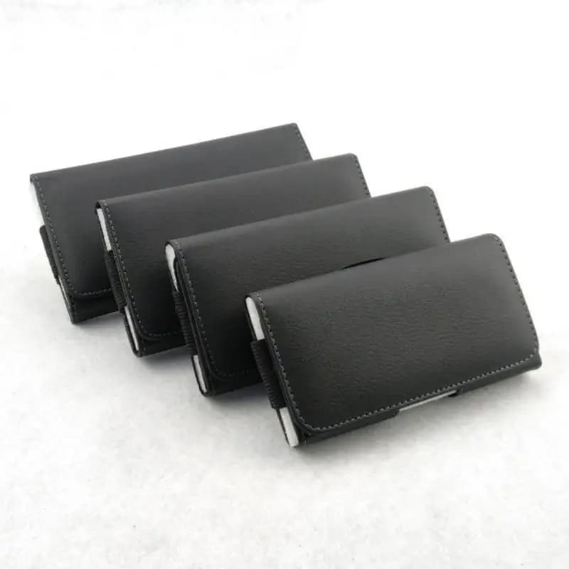 Horizontal/Vertical Cell Phone Holsters Belt Clip Case Belt Carrying Pouch for Elderly Men Outdoor Waist Belt Bag