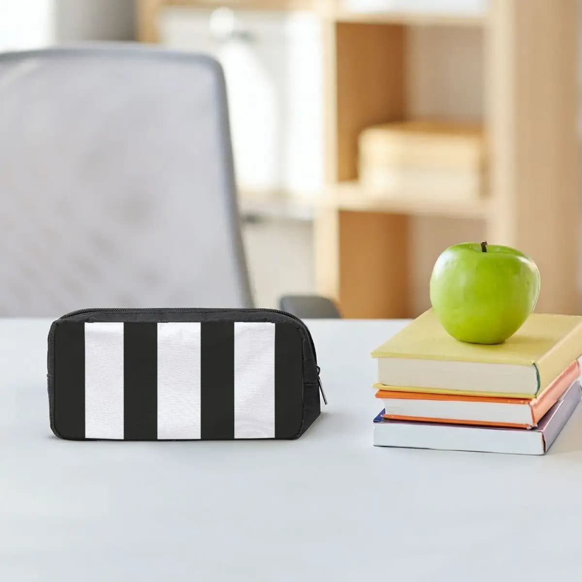 Astuccio Demon Slayer Iguro Obanai per studenti, astuccio per penne, astuccio per matite, astuccio di grande capacità, porta penne