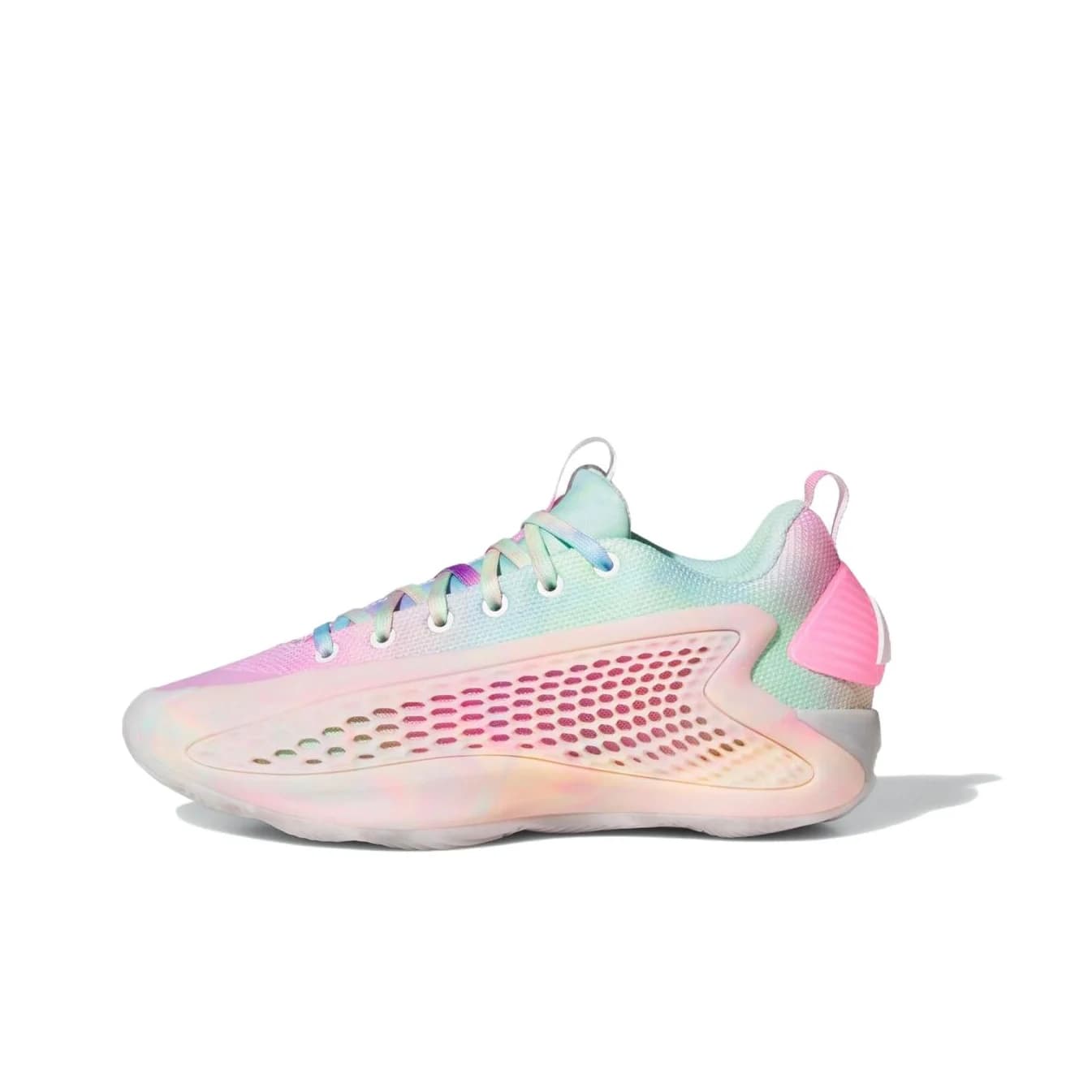 Adidas A.E. 1 Low top Basketball Shoes Unisex Pink Teal JR3915