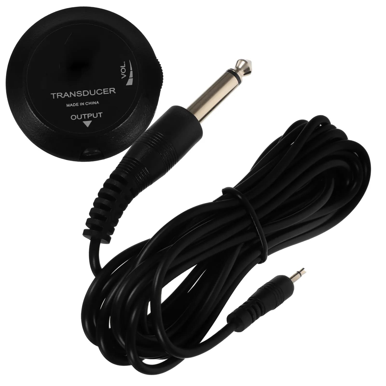 Accessorio per pickup per chitarra, trasduttore compatto professionale per chitarra, ukulele, microfono piezoelettrico, pratico e durevole