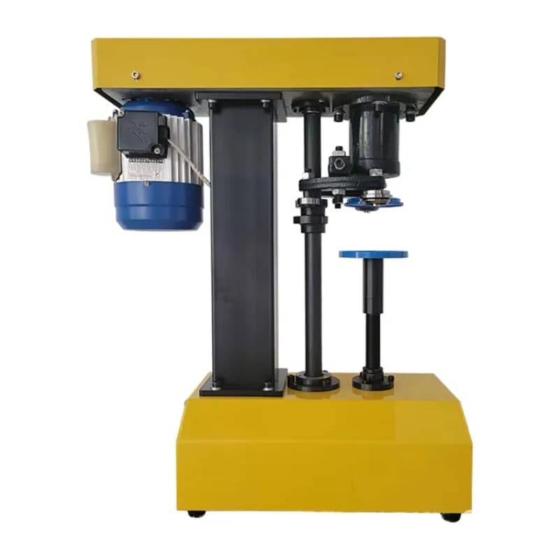 Macchina Automatica per Sigillatura Lattine, Tappatrice per Coperchi in Metallo, Alluminio e Plastica, Chiusura per Contenitori Alimentari e Bottiglie