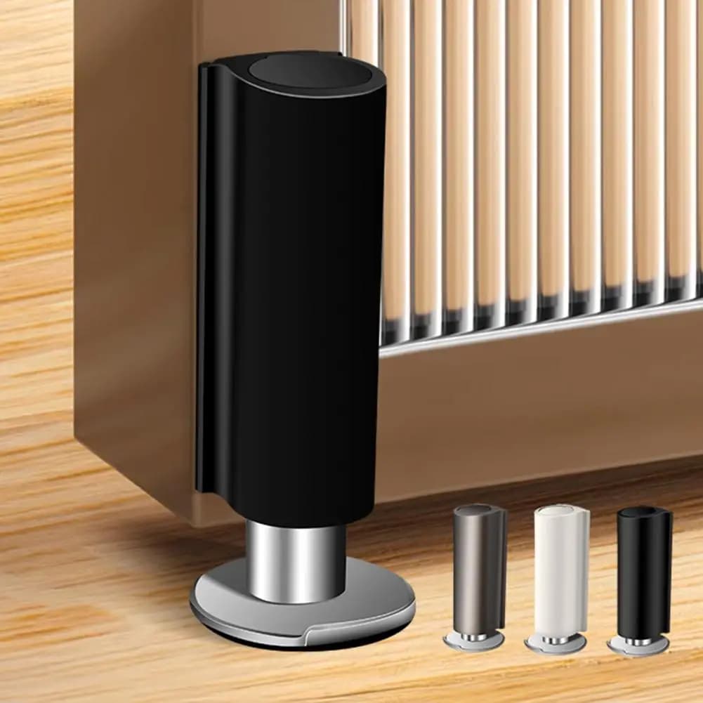 Anti-collision Door Stop Magnetic Door Stopper Wall Protector for Carpet Tile Wooden Floors Windproof Floor Mount Doorstop
