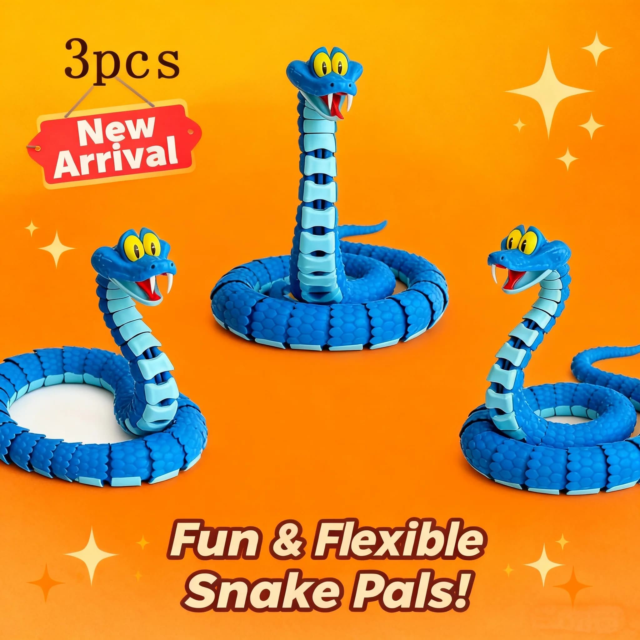 Giocattolo di Simulazione Serpente Gareth Stampato in 3D Zootopia, Modello Antistress da 30cm, Regalo per Bambini
