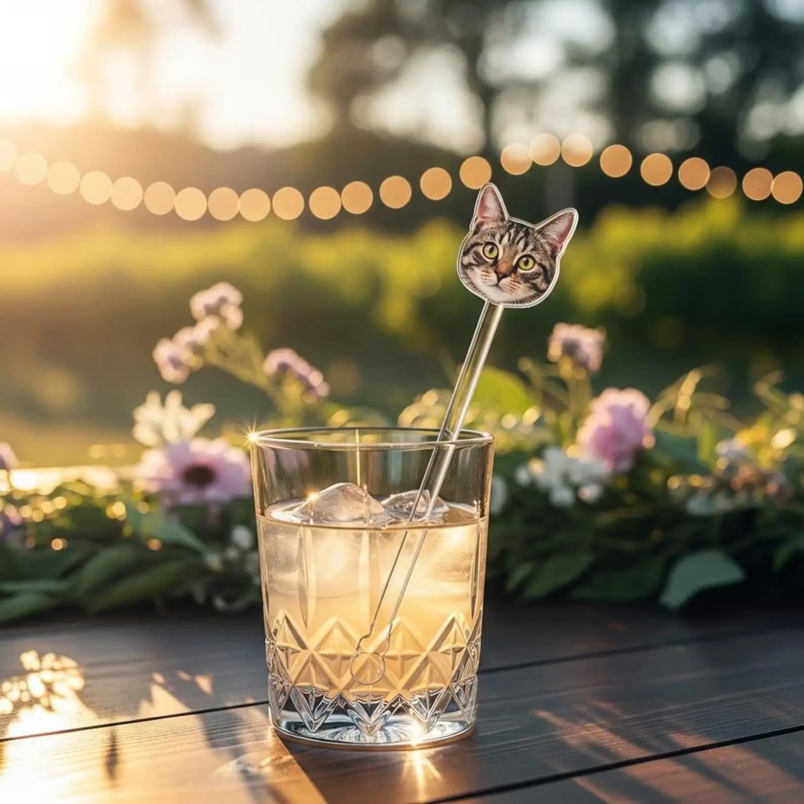 Foto personalizzata Bevanda Stir Regalo di nozze Decorazione della tavola Agitatori da cocktail personalizzati Bevande per feste in acrilico Stirs Souvenir per feste