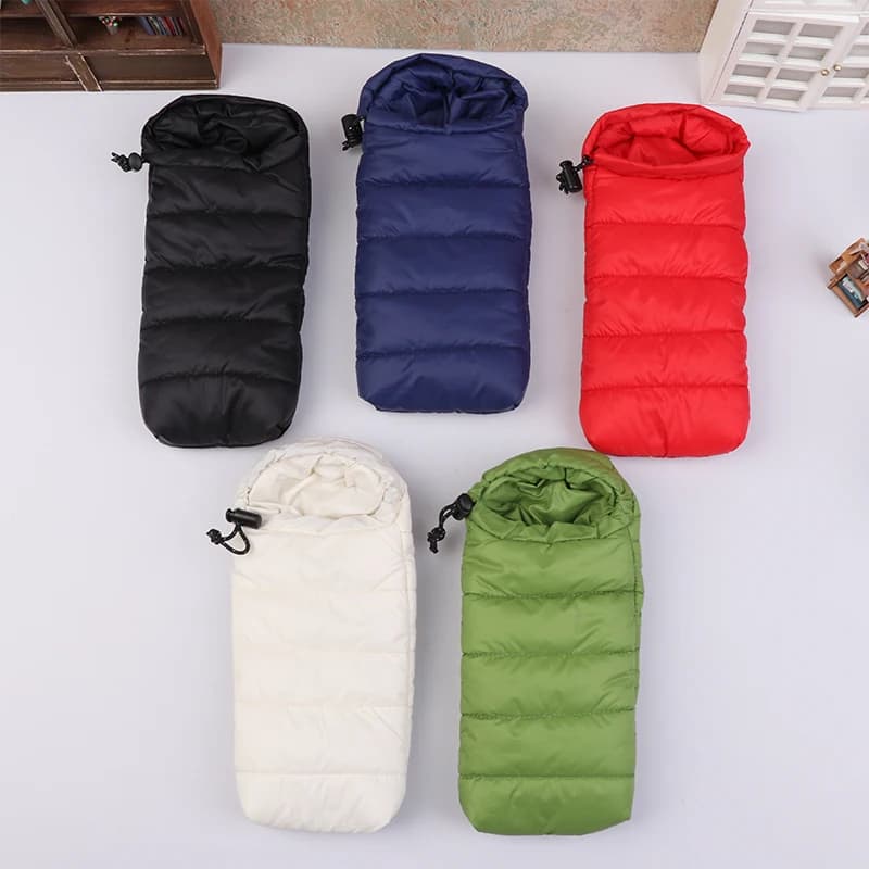 1/12 miniature doll house creative simulation sleeping bag pieces model bedroom furniture for accessories for doll home decoration