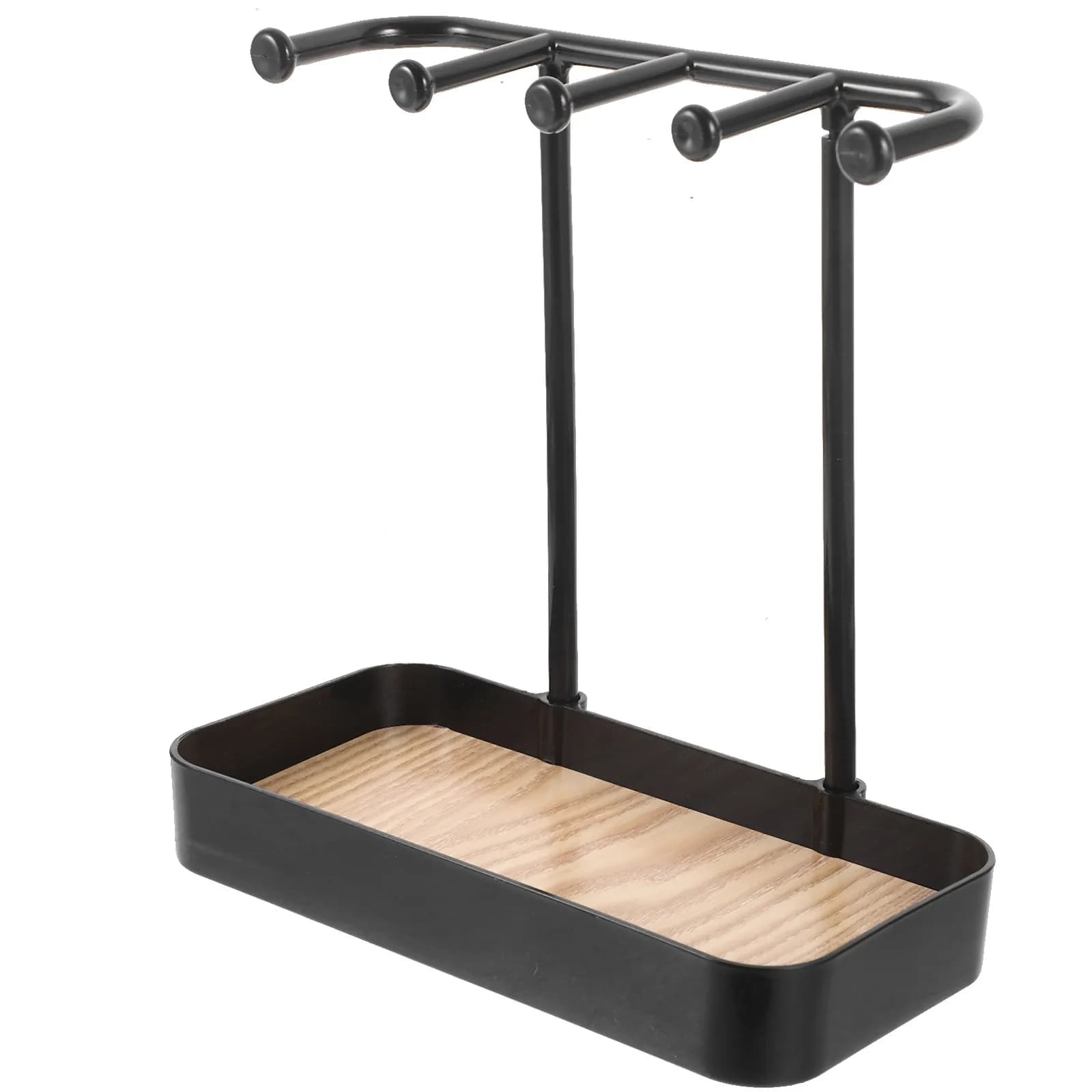 Espositore per Gioielli in Legno PP, Organizzatore per Collane, Bracciali, Orecchini e Anelli, per Scrivania, Comodino, Mobile TV, Ingresso, Decorativo