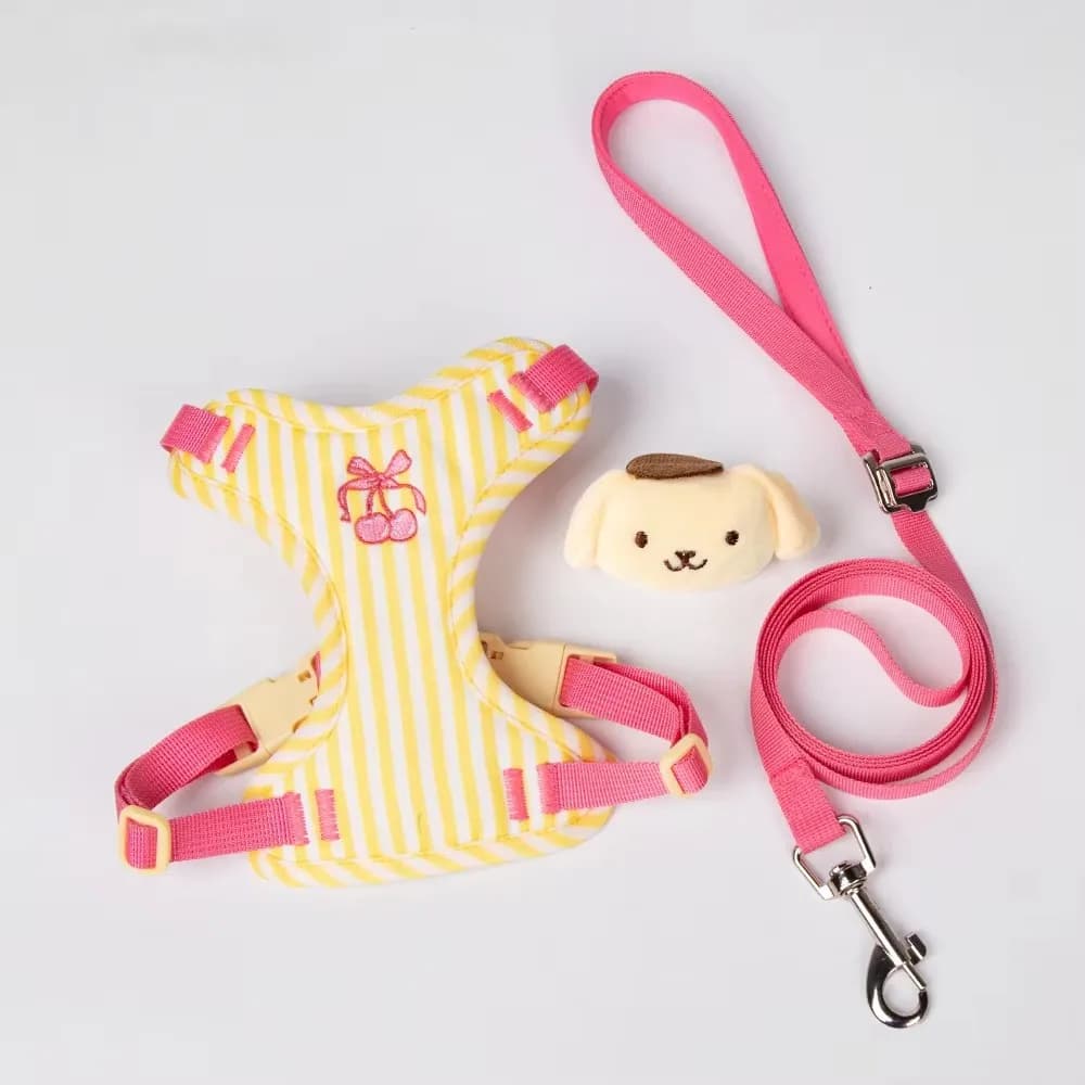 Personalized Dog Harness New Pet Dog Harness with Leashes Outdoor Walking Puppy Pet Accessories Adjustable Dog Harness Leash Set