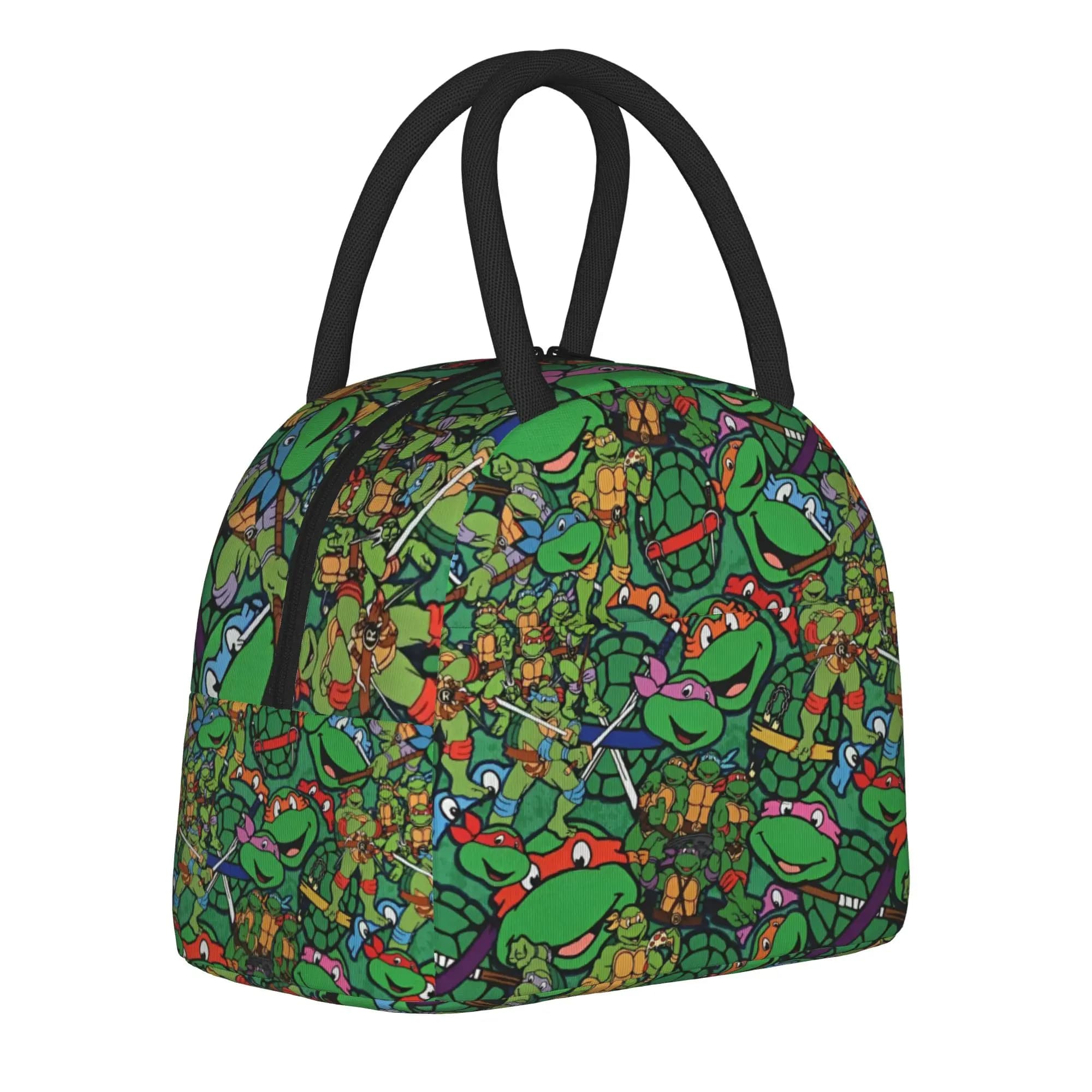 Borse termiche per il pranzo Teenage Mutant Ninja Turtles, borsa termica riutilizzabile, contenitore per il pranzo, borsa grande per il pranzo, borsa per il cibo, borsa da viaggio per la spiaggia