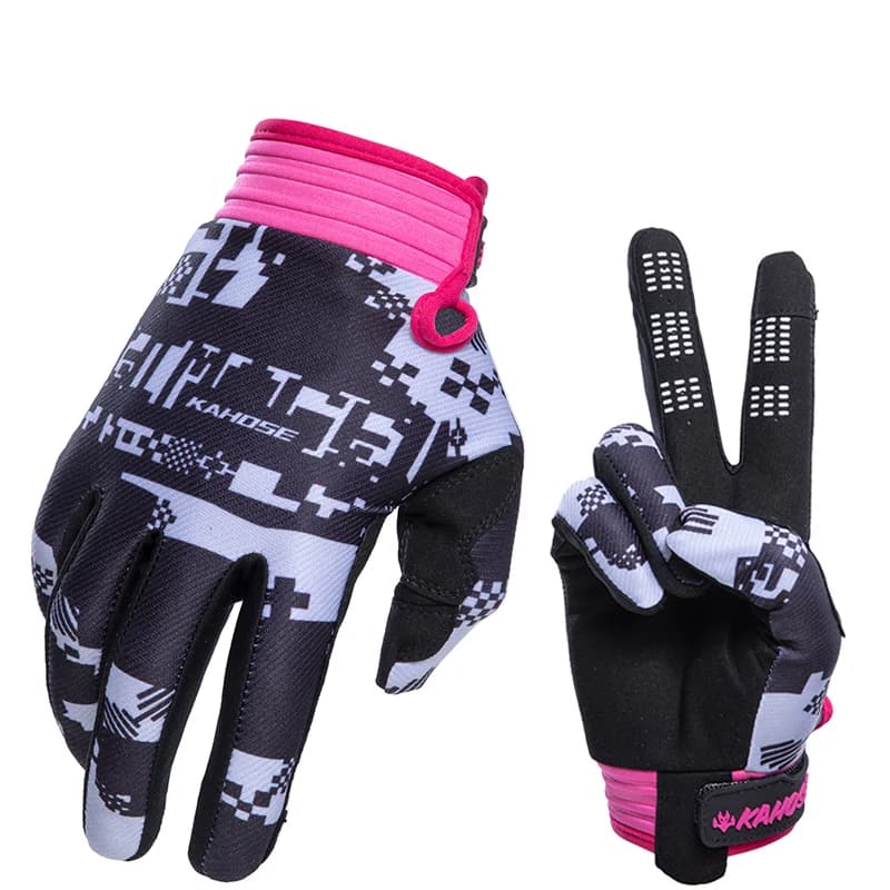Guanto da Motocross FASTGOOSE Venom, Guanto MX per Ciclismo Fuoristrada, Guanto da Corsa per Bici DH MX MTB Dirt, Guanto da Moto