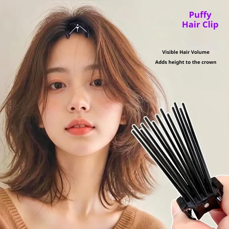 Fluffy Cranial Top Shaping Hair Grips Reusable Upgrade Volume Bangs Root Lifting Hair Clips for Ladies