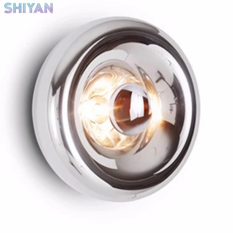 Lampada da Parete SHIYAN Designer Lava, Cromata Oro, per Corridoio, Sfondo, LED, Soggiorno, Camera da Letto, Comodino, Decorativa