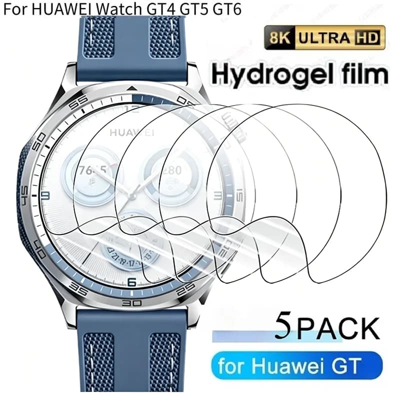 1/3/5 Pezzi Pellicola Protettiva Morbida in Idrogel per Huawei Watch GT4 GT5 GT6 46mm 41mm GT5 Pro GT6 Pro 46mm