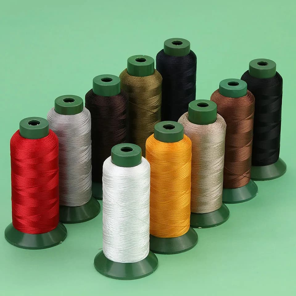 2000 meters 210D wire for sewing machine large roll nylon rope handmade silk strings lightweight high strength for leather jeans sofa