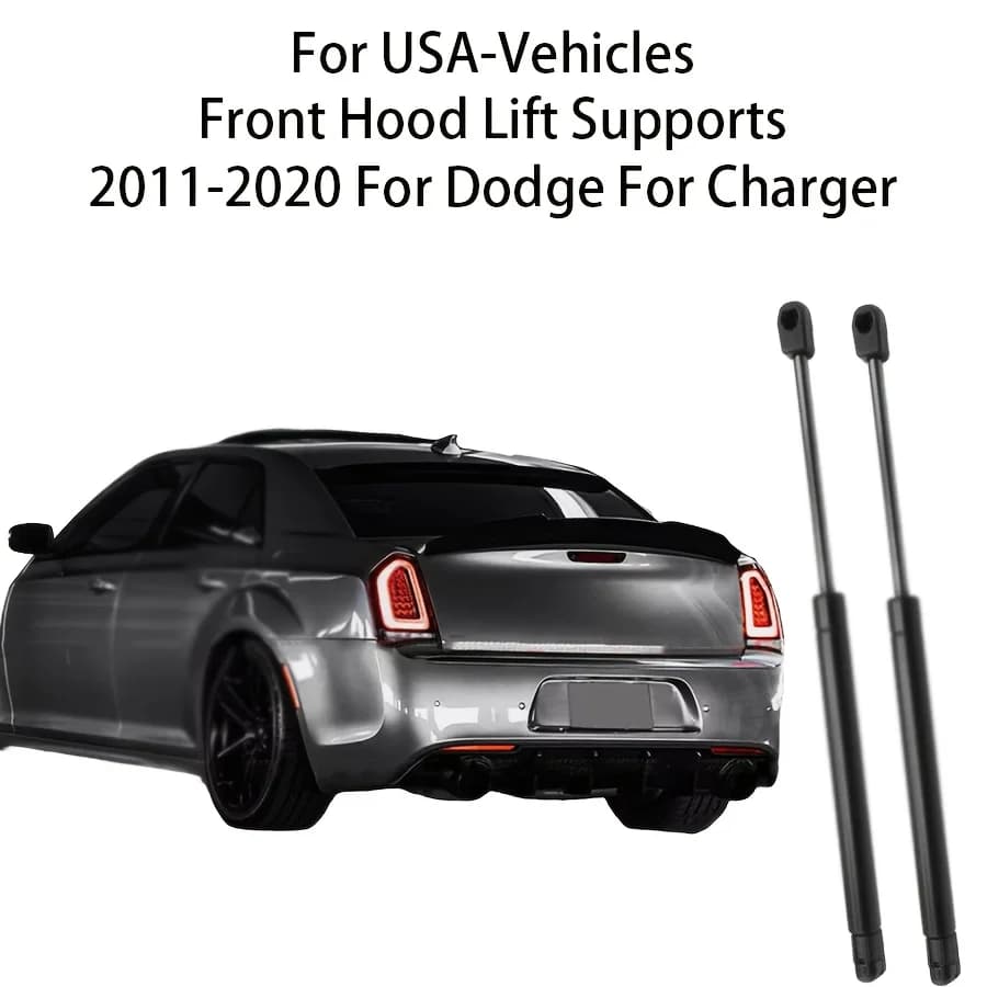 2pcs Front Hood Lift Supports Gas Struts Shocks Props Rod Fits For Dodge Charger 2011-2020