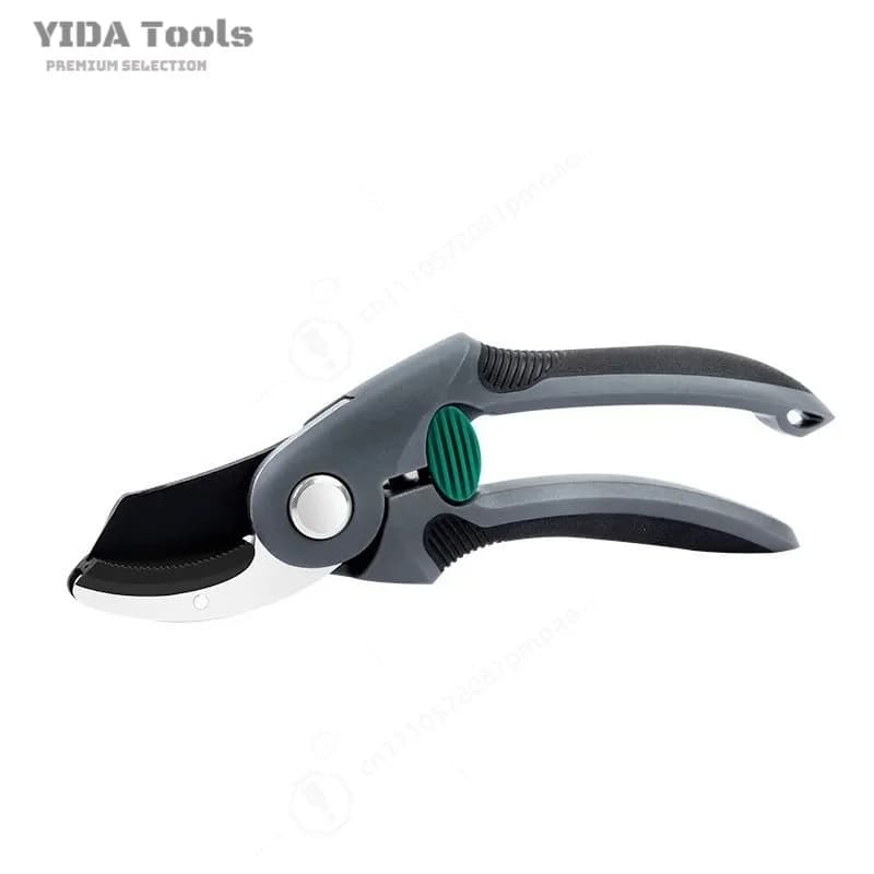 High Carbon Steel Garden Scissors Pruning Shears for Fruit Tree Flower Gardening Fruit Picking Tool