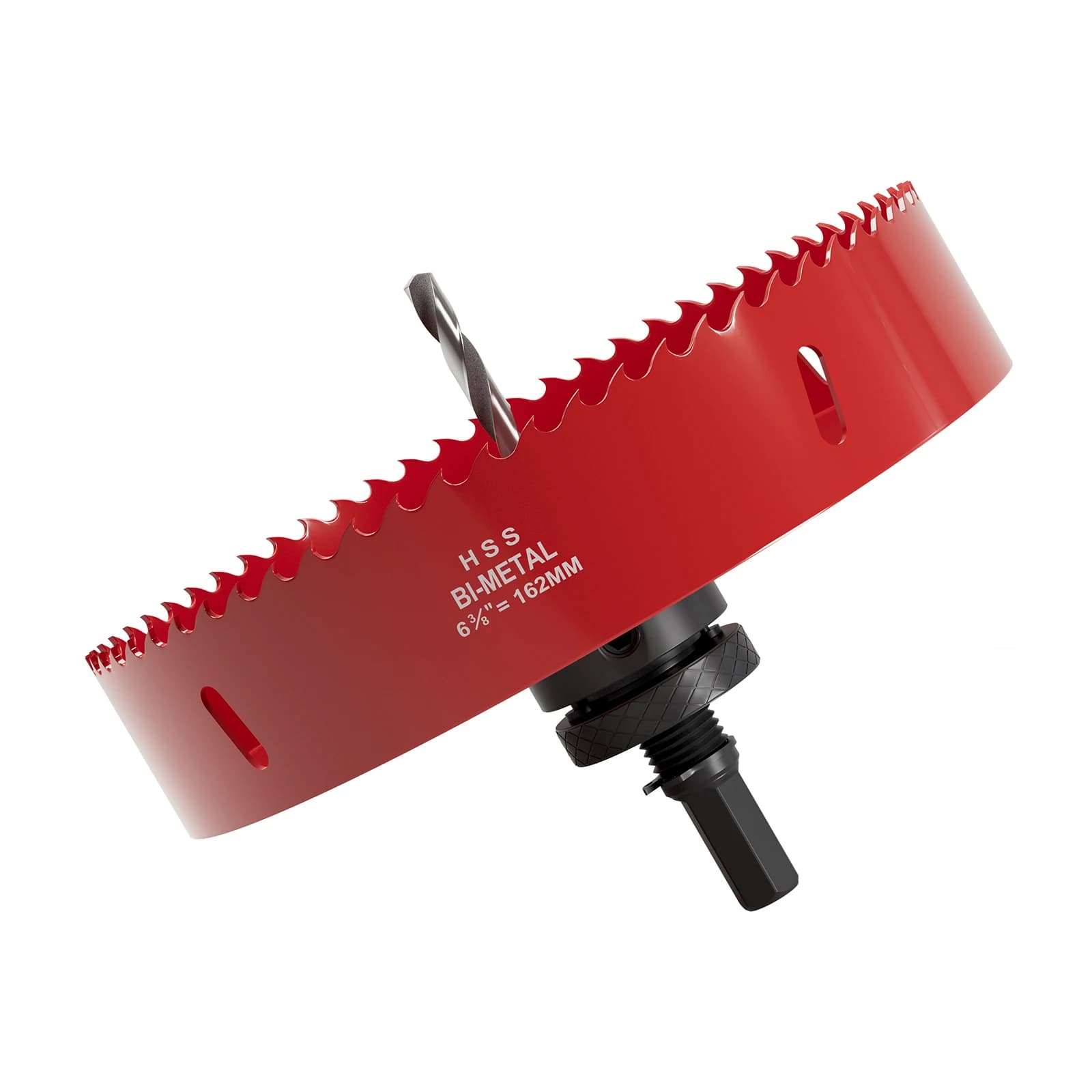 Adjustable hole saw bit M42 20mm-200mm for metal wood gypsum board-a durable cutting tool for DIY projects.