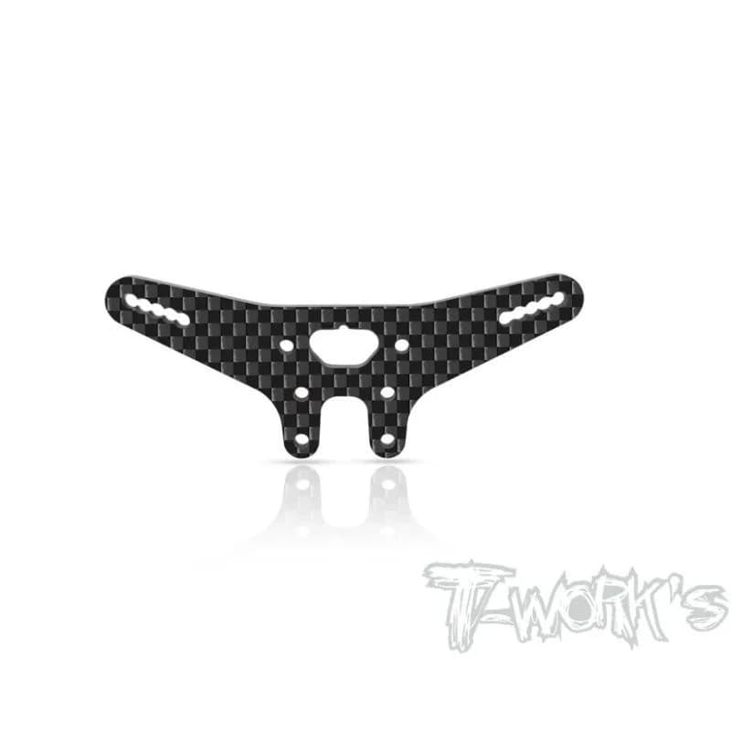 Torre Ammortizzatori Posteriore Gull Dropper in Grafite TE-183-B7.1-B (Per Team Associated RC10 B7.1) Strumento RC