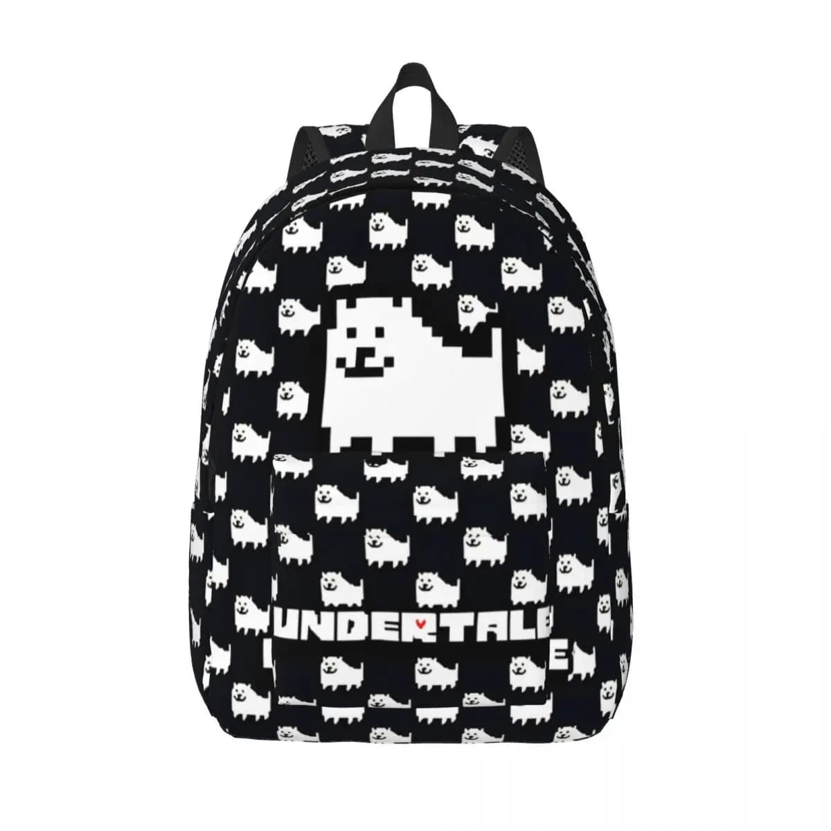 Undertale Zaino per cani annodanti Uomo Donna Moda Scuola superiore Escursionismo Viaggio Zaino Videogioco Borsa a tracolla per college carina all'aperto