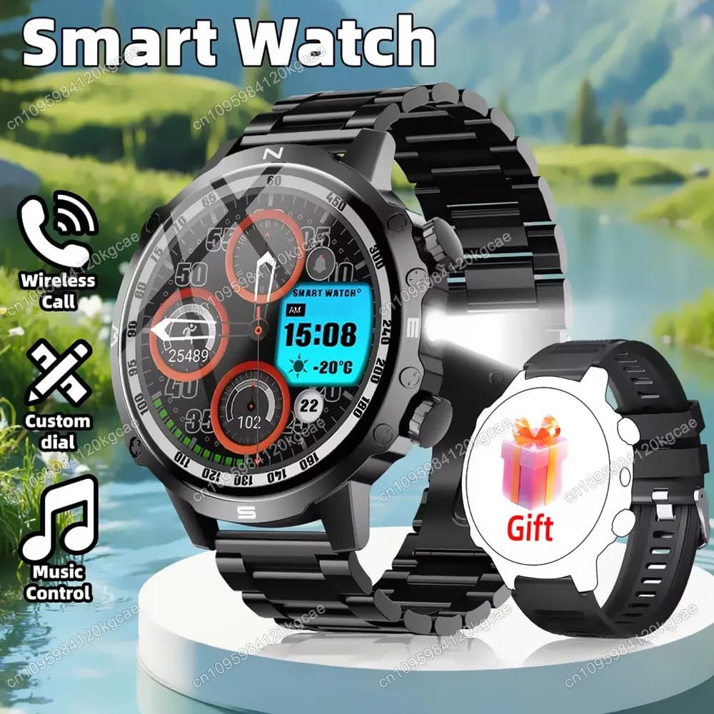 2026 NEW Smartwatch for Android/IOS Bluetooth Call Answer Music Player Multi-sports Modes Custom Dial Sport Watch Men Women Hw12