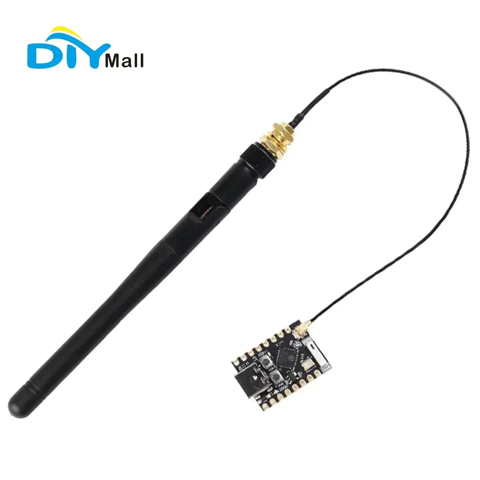 ESP32-C3 Mini Development Board With Wi-Fi And BT Antenna 2.4G SMA Cable 3DBI U.FL To Female SMA For Developers