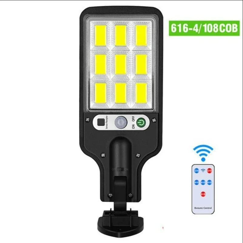 Lampada da parete solare per esterni con sensore di movimento impermeabile a 3 modalità, illuminazione di sicurezza, lampioni per giardino, patio