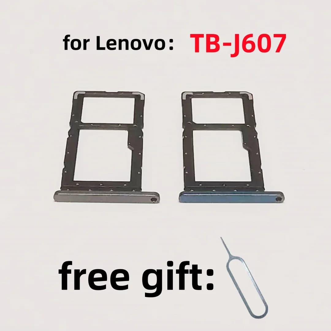 SIM Card SD card Tray chip slot card For Lenovo padPlus 11inch TB-J607F J607Z J607N drawer Holder chip card adapter tray
