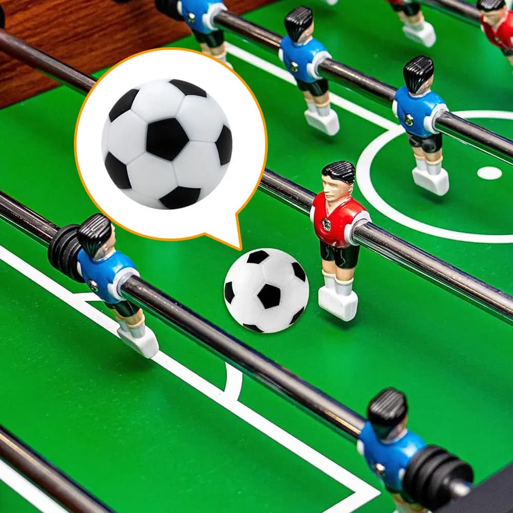 2 pezzi in resina biliardino calcio pallone da tavolo giochi al coperto calcio 28mm 32mm 36mm giochi di calcio balilla biliardino parti
